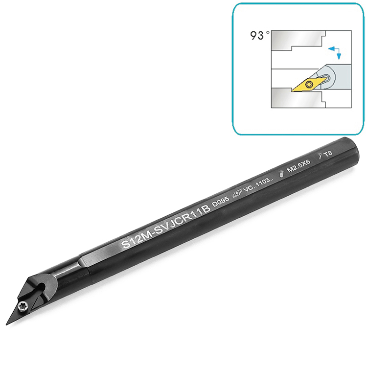 Máy giữ máy tiện Sandhog CNC Máy giữ công cụ xoay nội bộ có thể lập chỉ mục Thanh nhàm chán